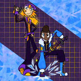 Character concept art duet