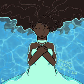 witchtober day 2: sea